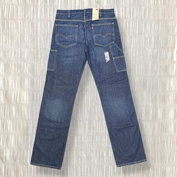 Levi’s Carpenter Jeans Big & Tall Dark Wash Men’s Size 34x38 - Picture 2 of 7